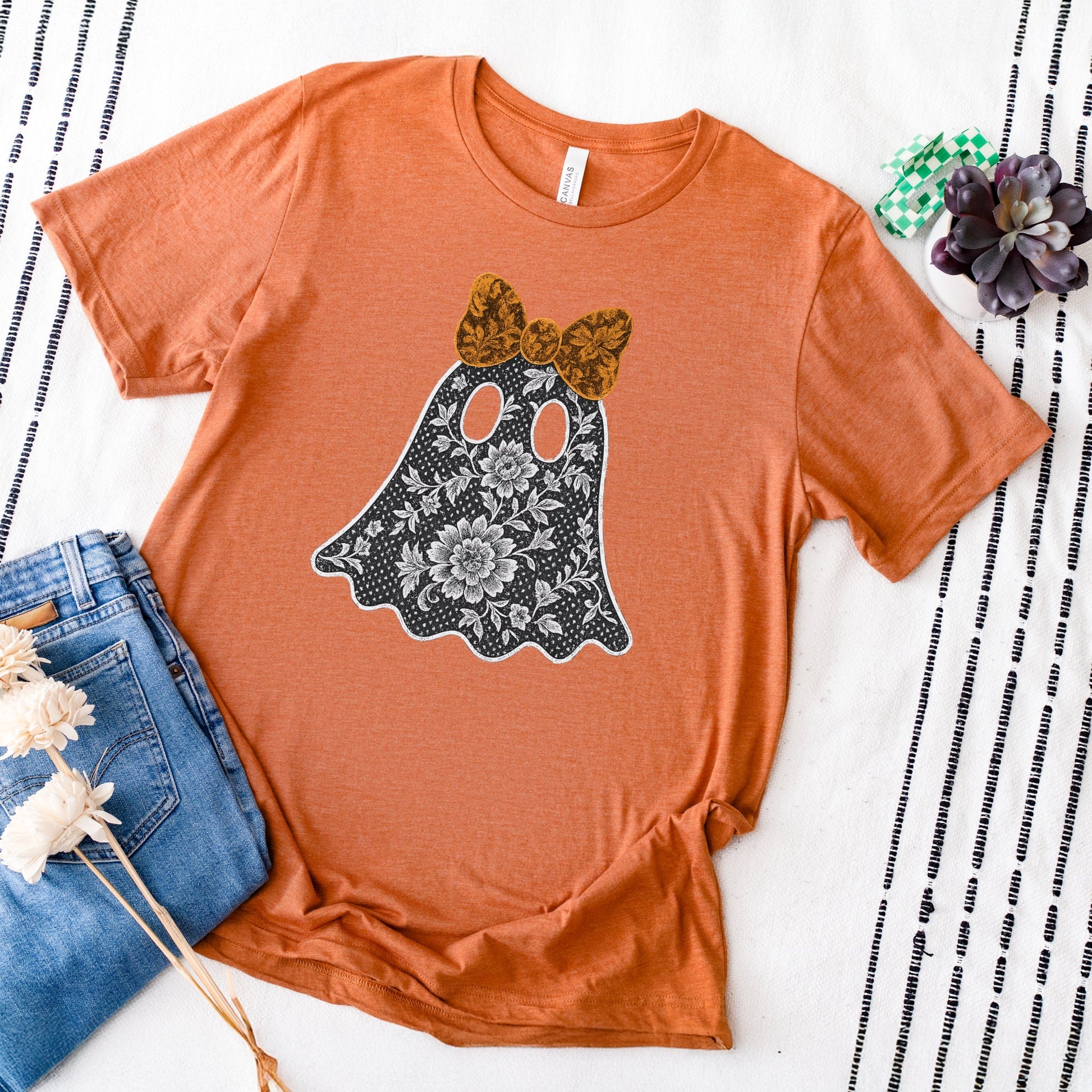 Lace Ghost - Women's Short Sleeve Graphic T-Shirt