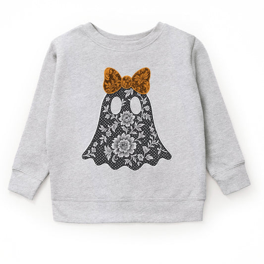 Lace Ghost - Toddler Graphic Sweatshirt and Youth Graphic Sweatshirt