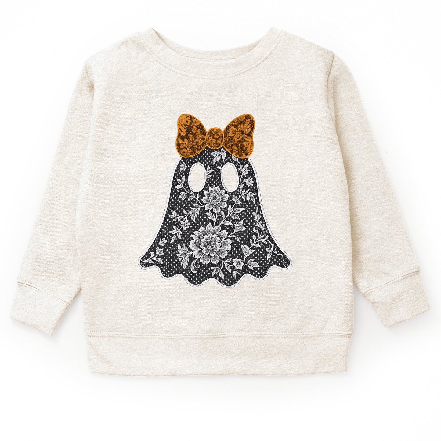 Lace Ghost - Toddler Graphic Sweatshirt and Youth Graphic Sweatshirt