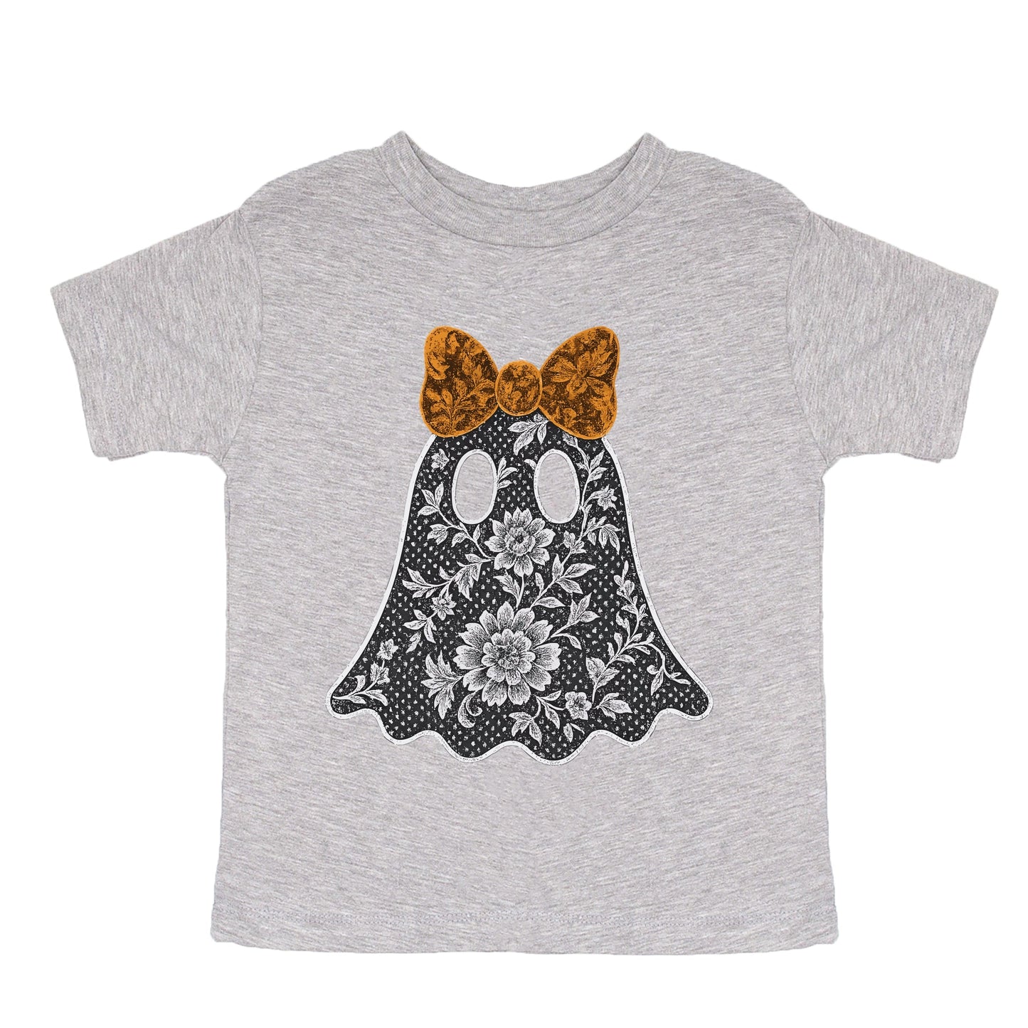 Lace Ghost - Youth Short Sleeve Graphic T-Shirt and Toddler Short Sleeve Graphic T-Shirt