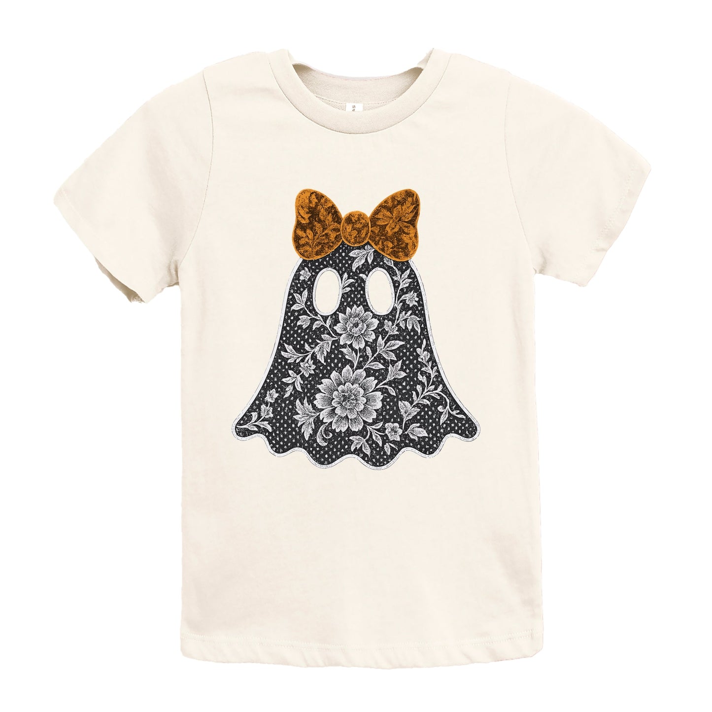 Lace Ghost - Youth Short Sleeve Graphic T-Shirt and Toddler Short Sleeve Graphic T-Shirt