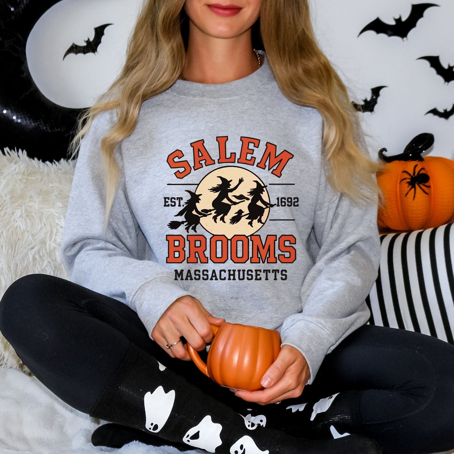 Salem Brooms Massachusetts -  Women's Graphic Sweatshirt