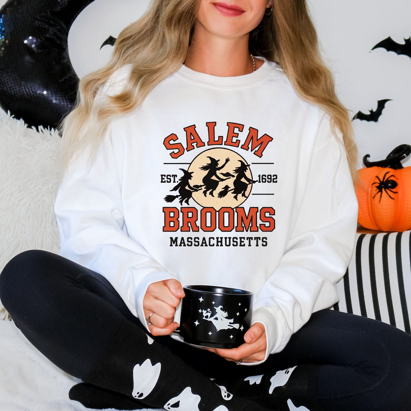 Salem Brooms Massachusetts -  Women's Graphic Sweatshirt