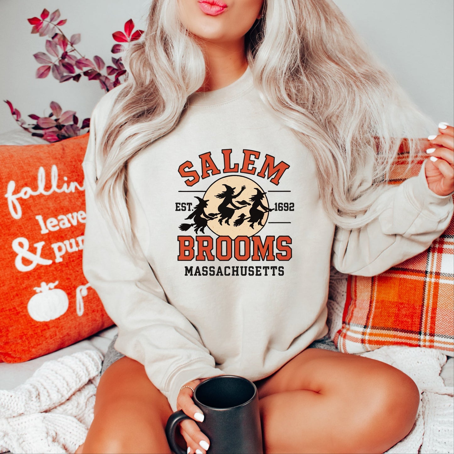 Salem Brooms Massachusetts -  Women's Graphic Sweatshirt