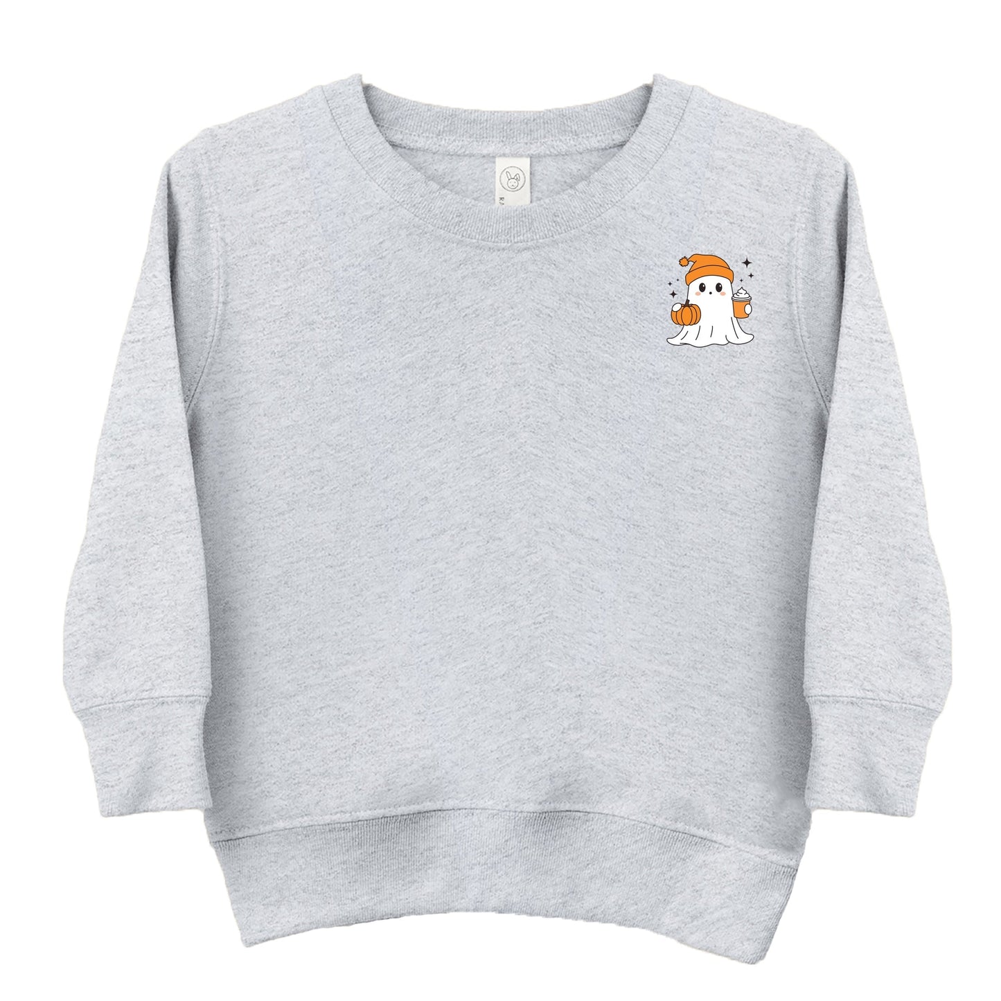 Ghost Pumpkin Spice Sparkle - Toddler Graphic Sweatshirt and Youth Graphic Sweatshirt