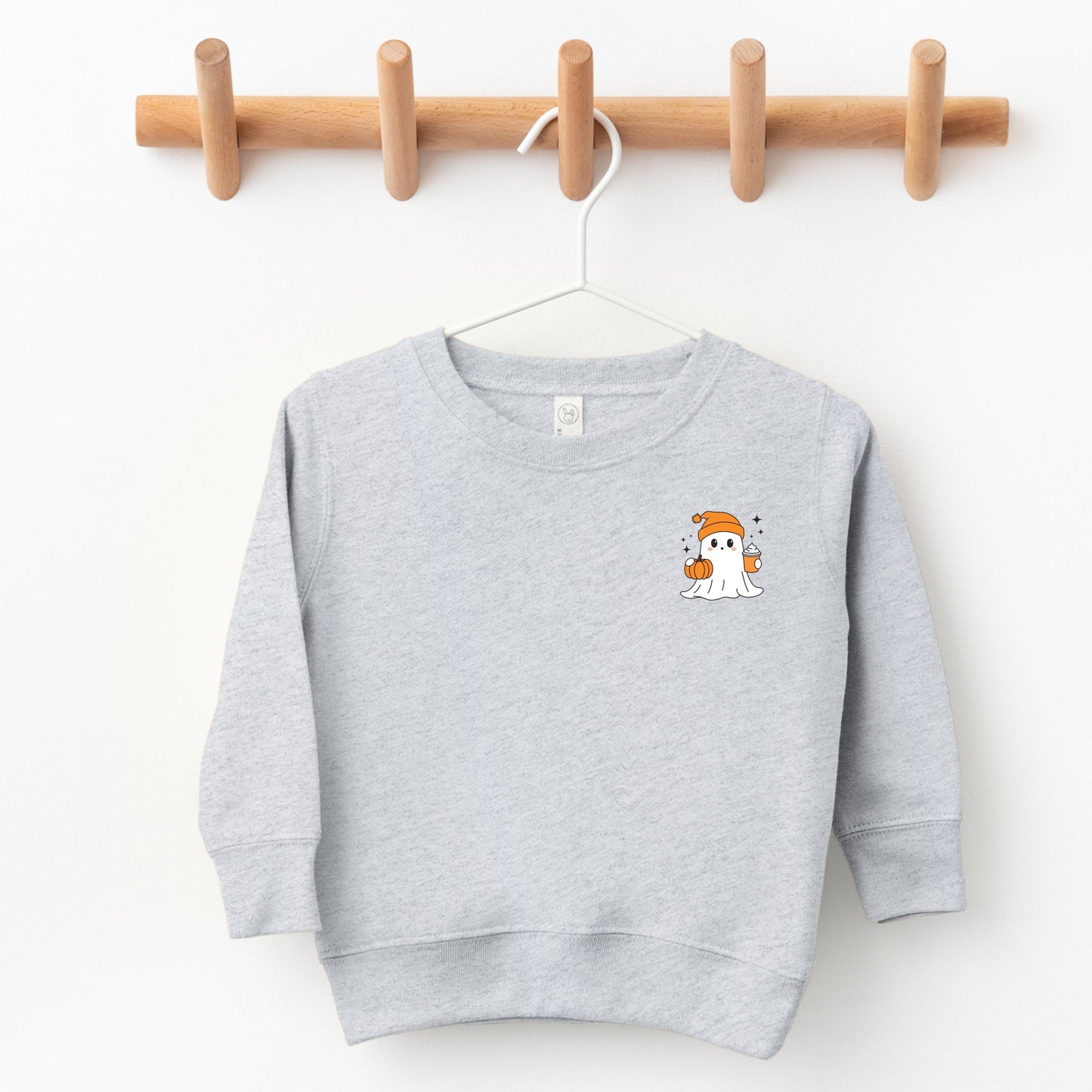 Ghost Pumpkin Spice Sparkle - Toddler Graphic Sweatshirt and Youth Graphic Sweatshirt