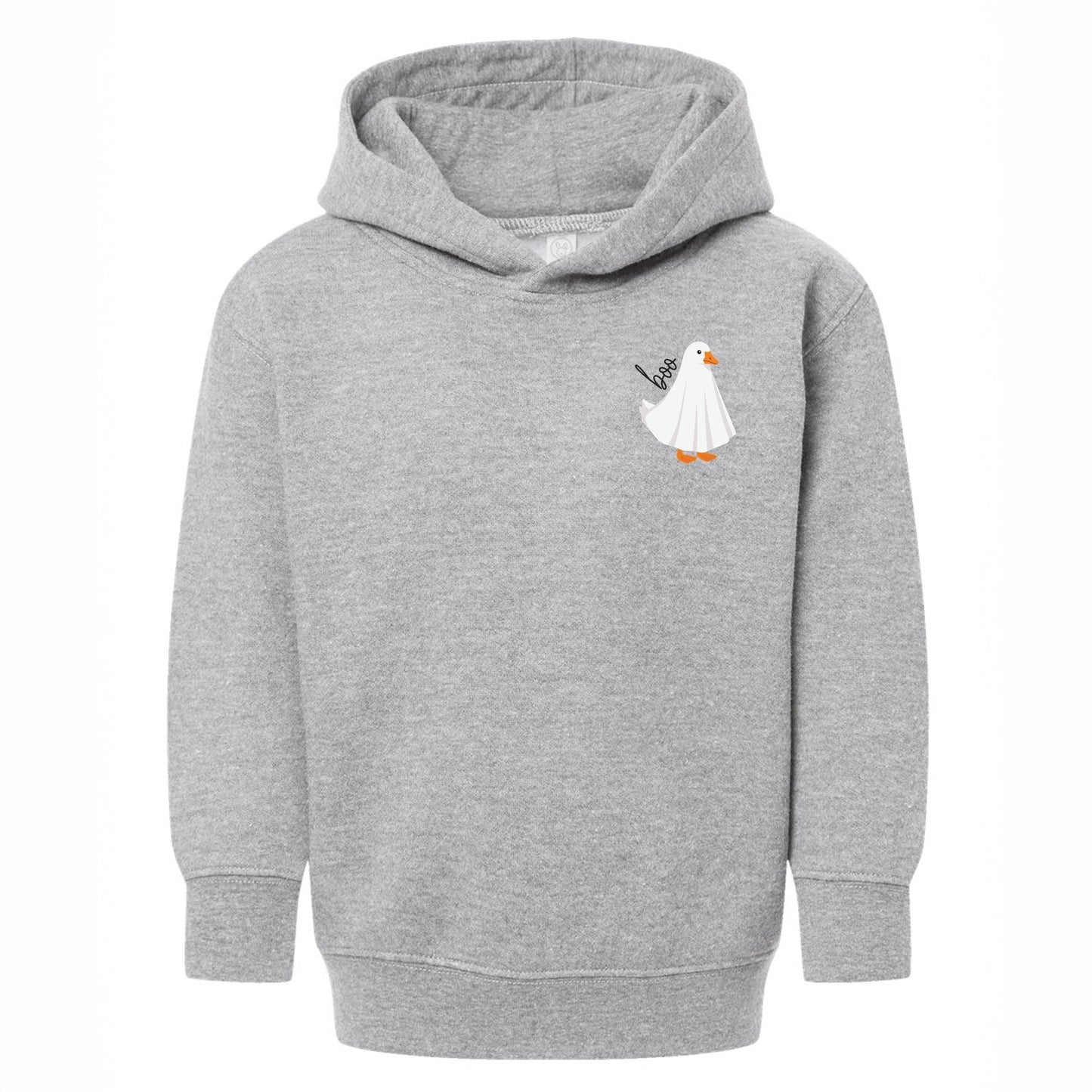 Boo Ghost Goose - Toddler Hoodie and Youth Graphic Hoodie
