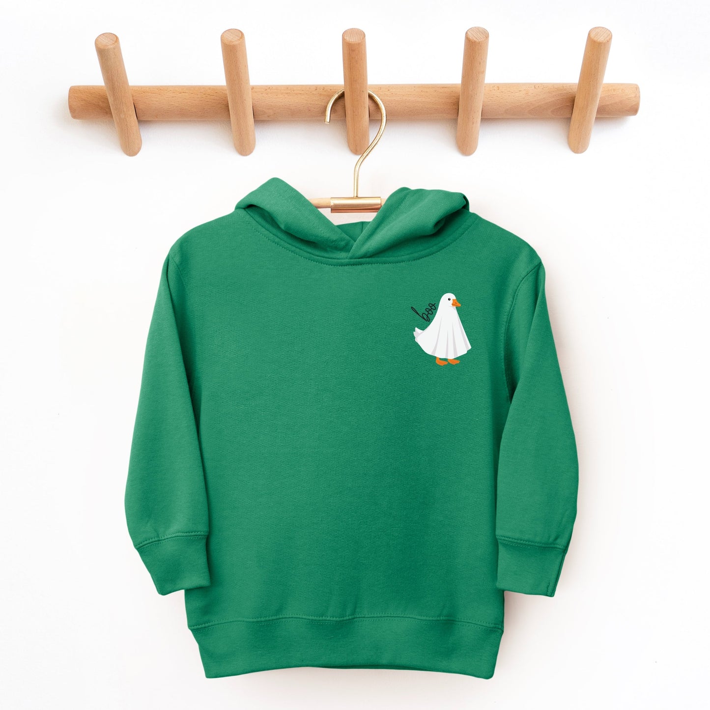Boo Ghost Goose - Toddler Hoodie and Youth Graphic Hoodie