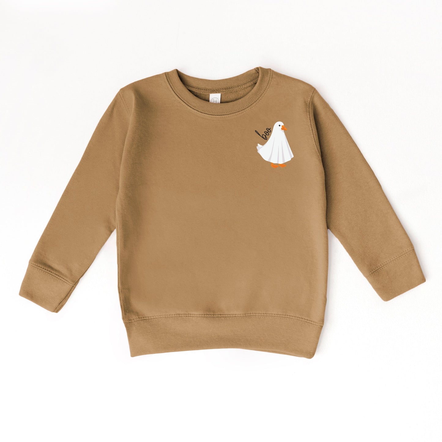 Boo Ghost Goose - Toddler Graphic Sweatshirt and Youth Graphic Sweatshirt