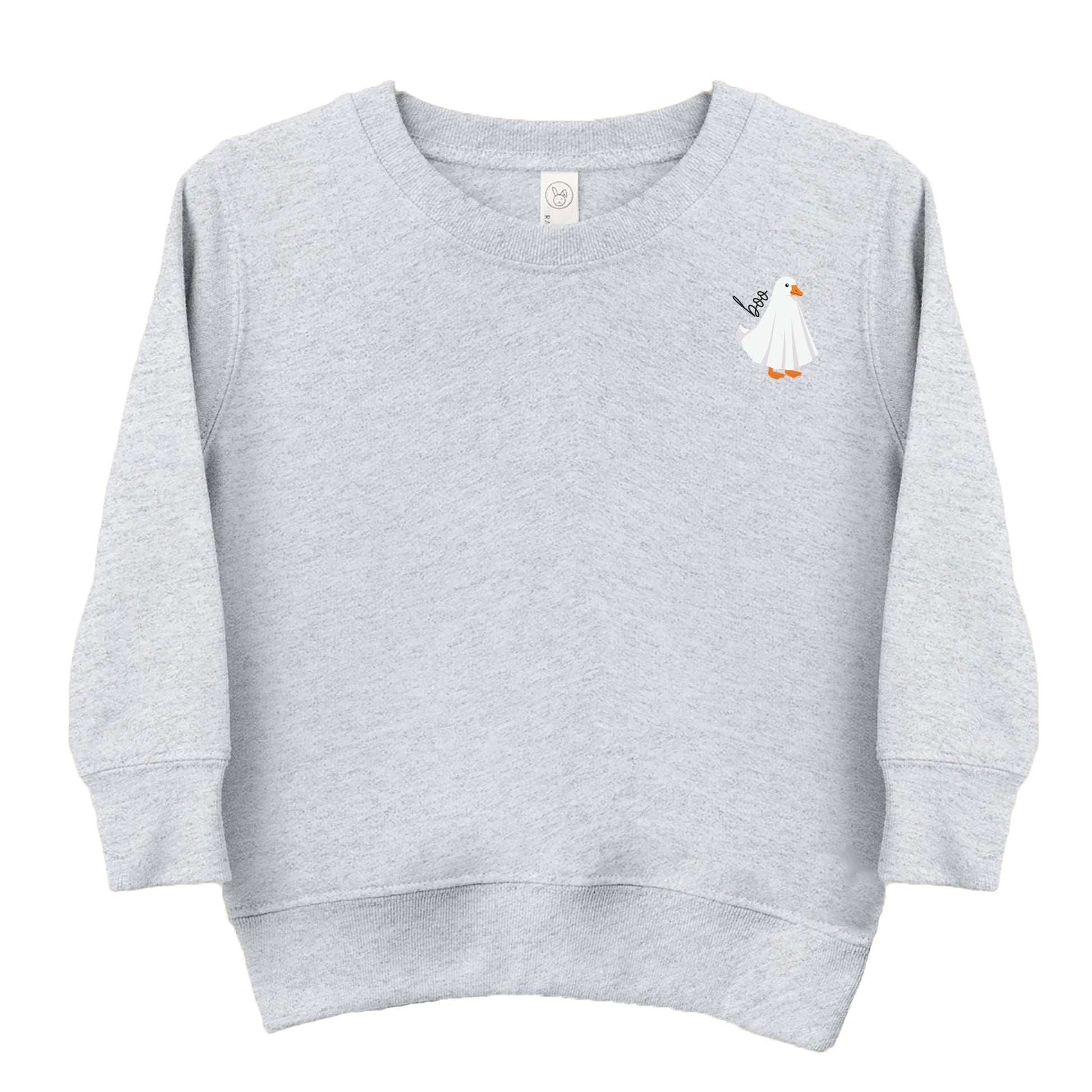 Boo Ghost Goose - Toddler Graphic Sweatshirt and Youth Graphic Sweatshirt