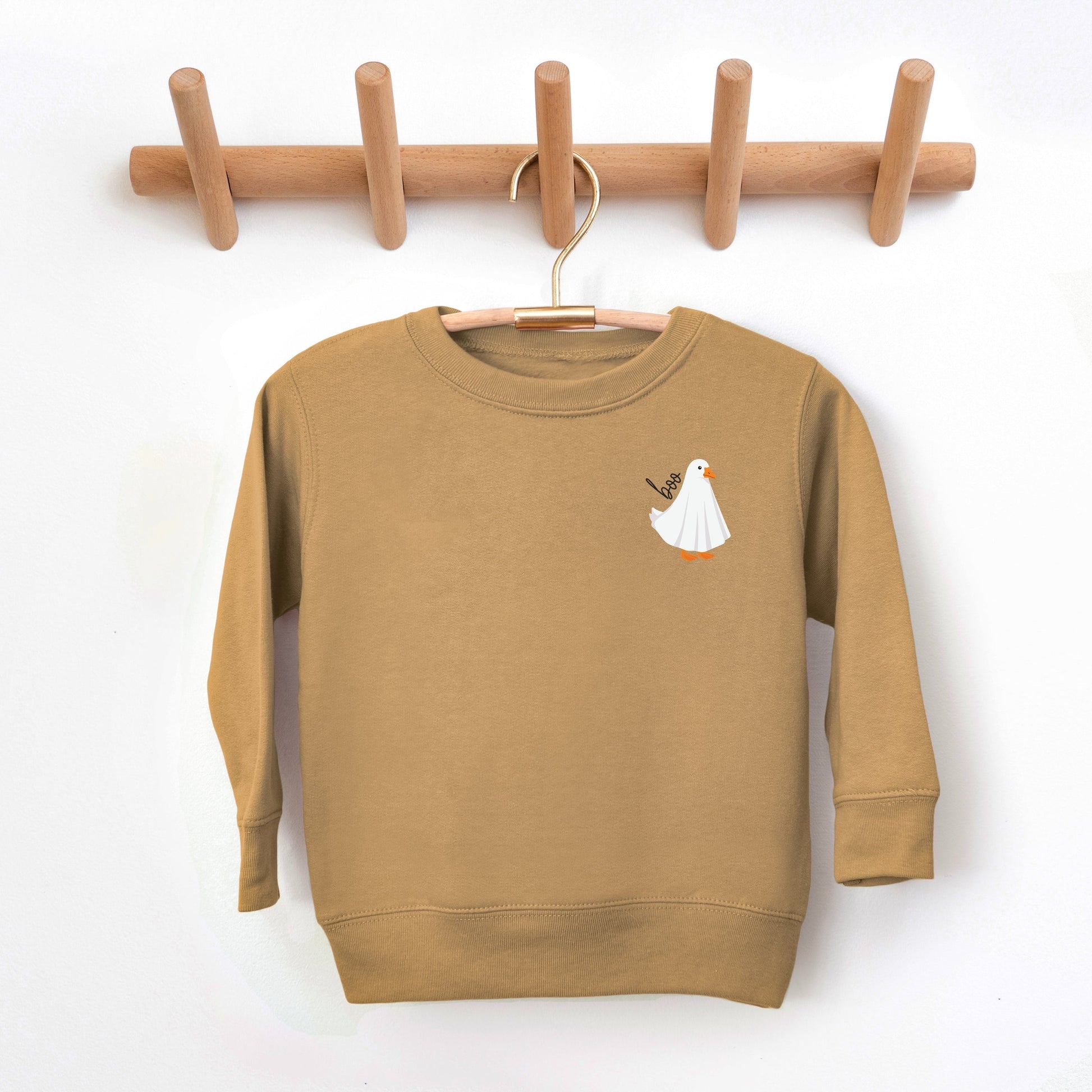 Boo Ghost Goose - Toddler Graphic Sweatshirt and Youth Graphic Sweatshirt