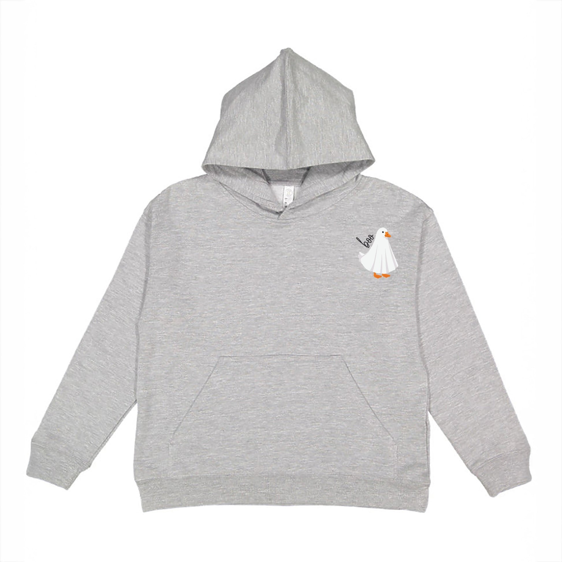 Boo Ghost Goose - Toddler Hoodie and Youth Graphic Hoodie