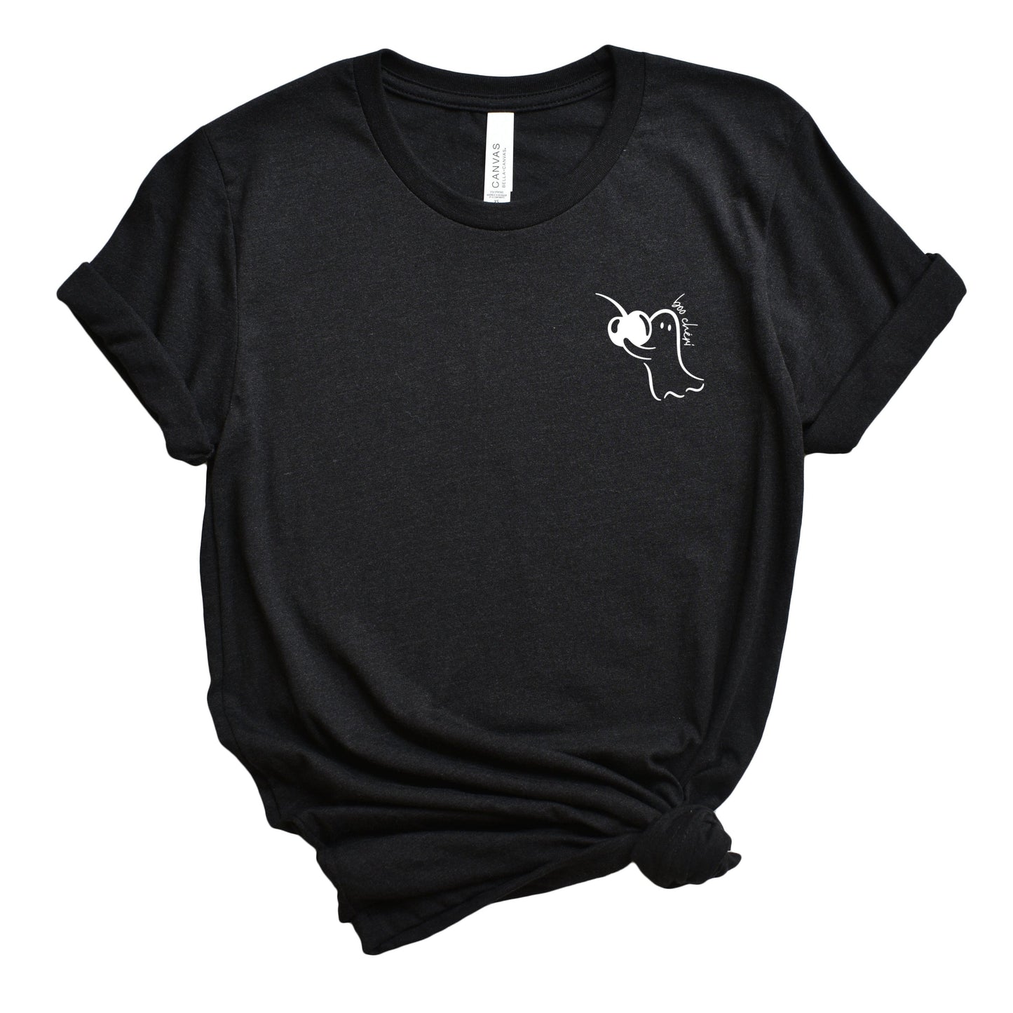 Boo Cheri Ghost - Women's Short Sleeve Graphic T-Shirt