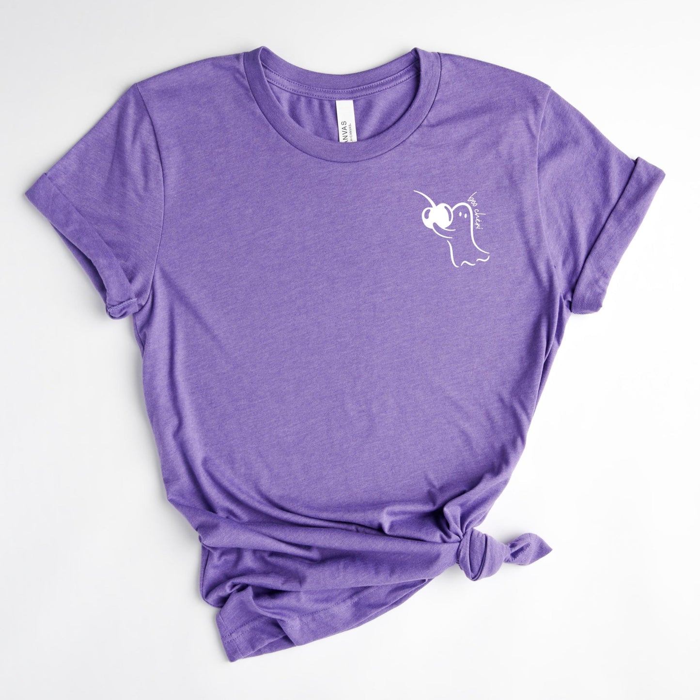 Boo Cheri Ghost - Women's Short Sleeve Graphic T-Shirt