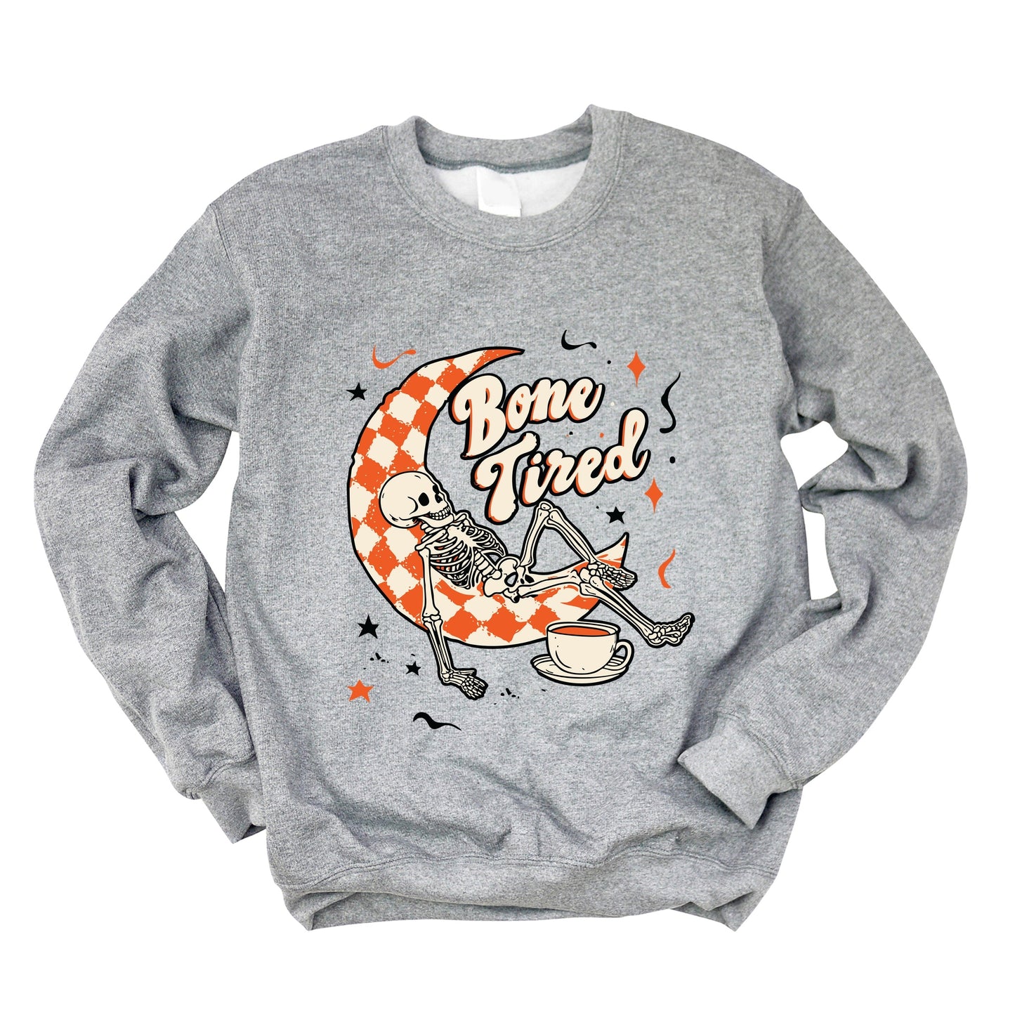 Bone Tired Moon -  Womens Sweatshirt