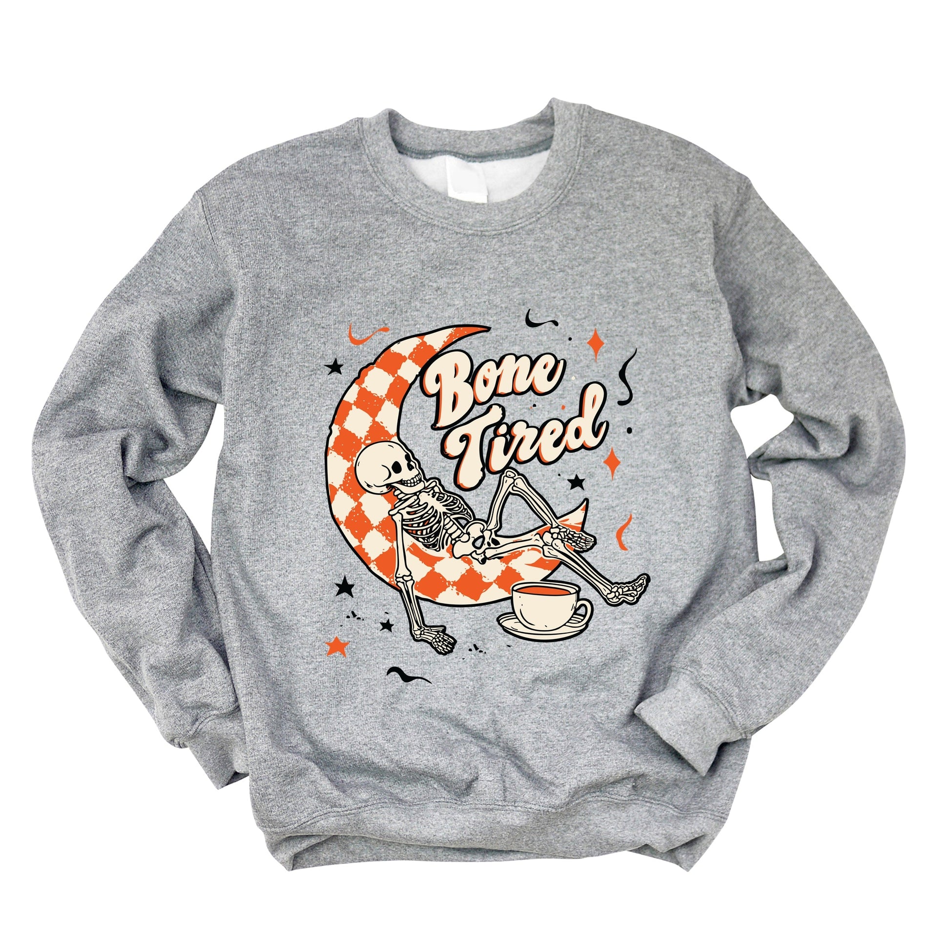 Bone Tired Moon -  Womens Sweatshirt