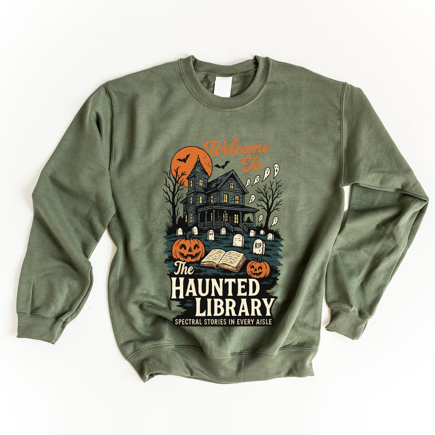 The Haunted Library - Women's Sweatshirt