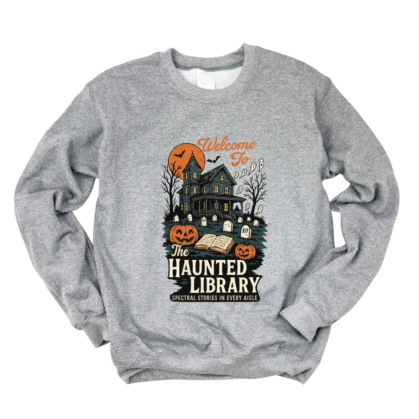 The Haunted Library - Women's Sweatshirt