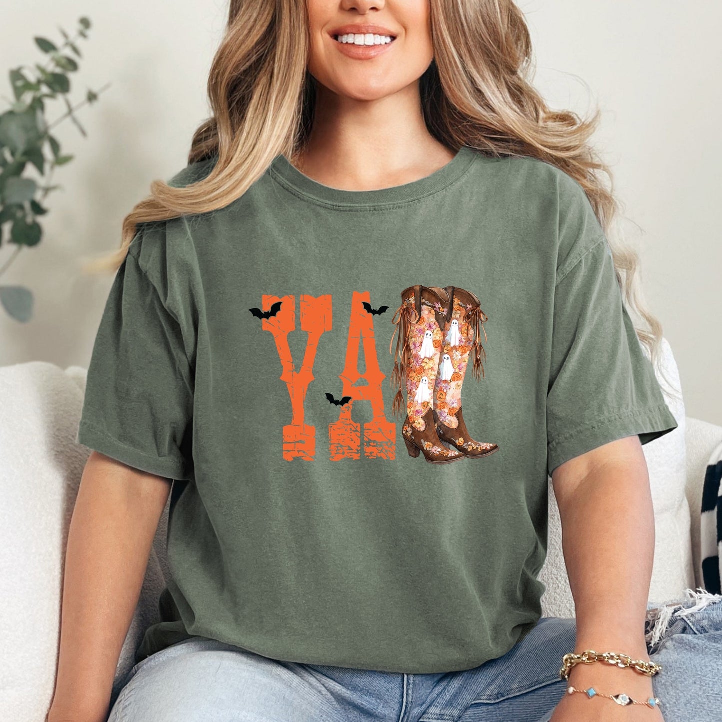Y'all Bats - Womens Garment Dyed Tee