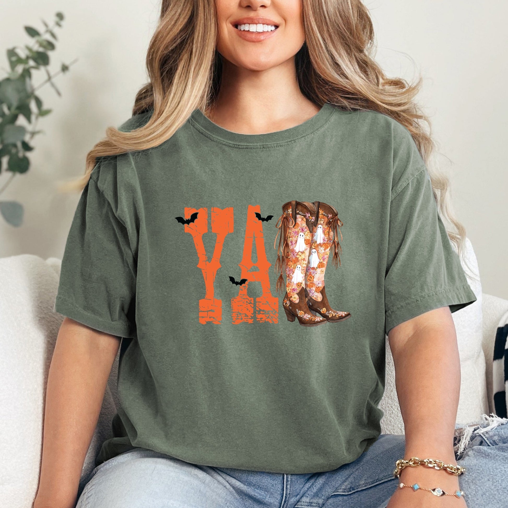 Y'all Bats - Womens Garment Dyed Tee