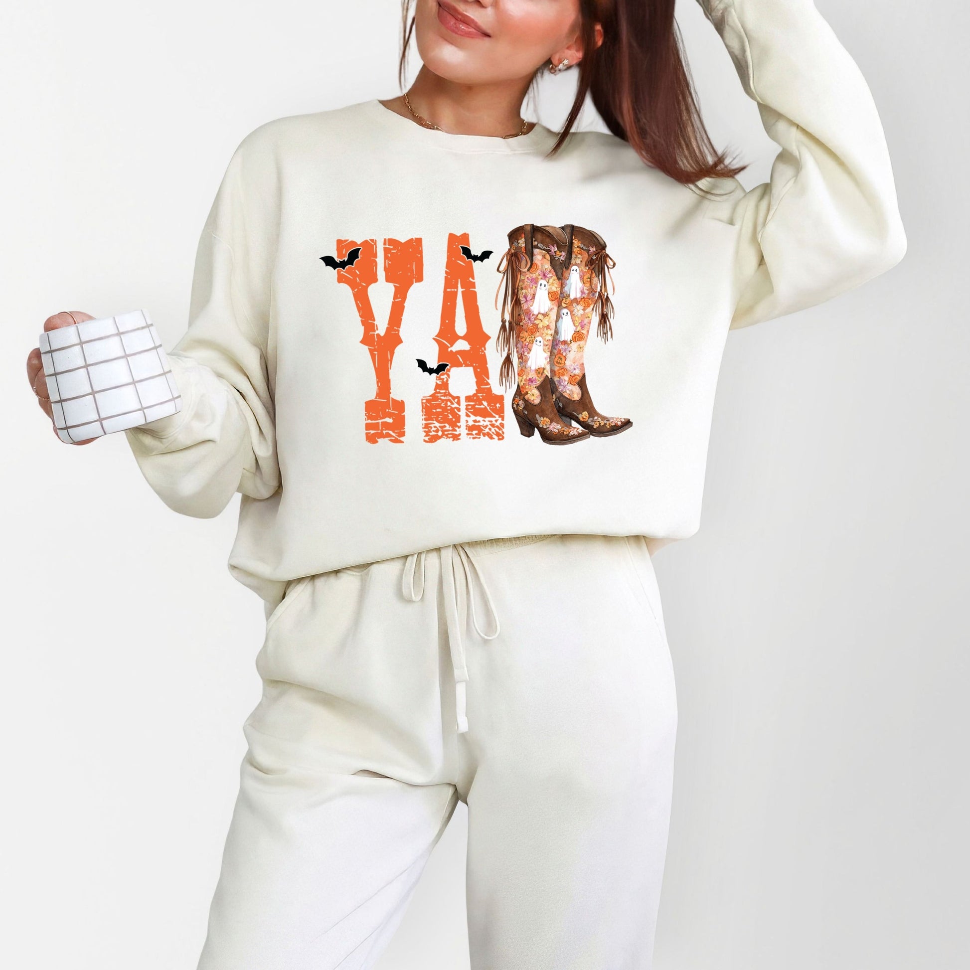 Y'all Bats - Womens Lightweight Garment Dyed Sweatshirt