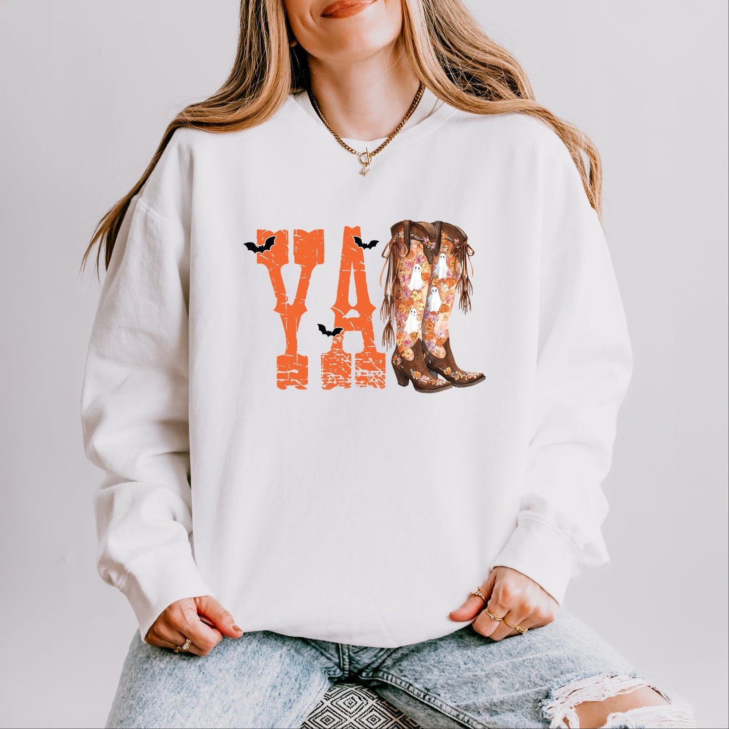 Y'all Bats - Women's Lightweight Garment Dyed Sweatshirt