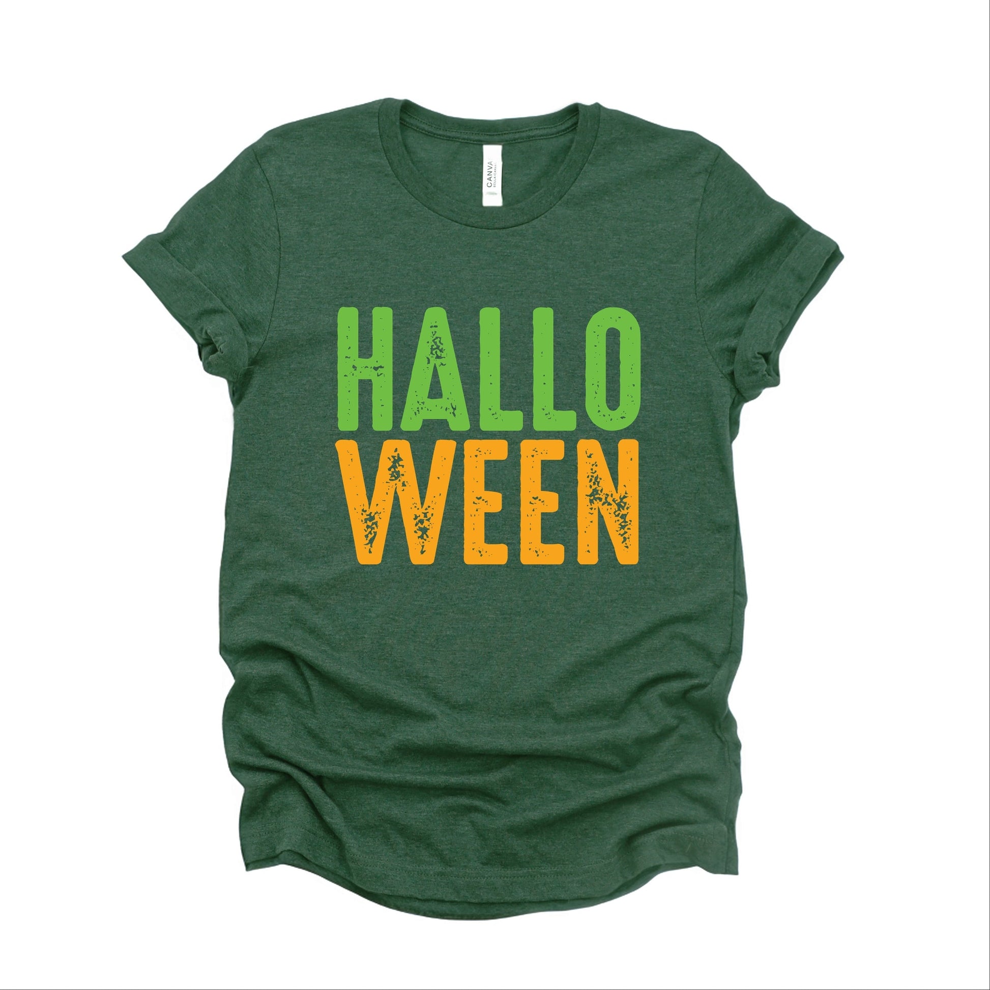 Halloween Bright Distressed - Short Sleeve Tee