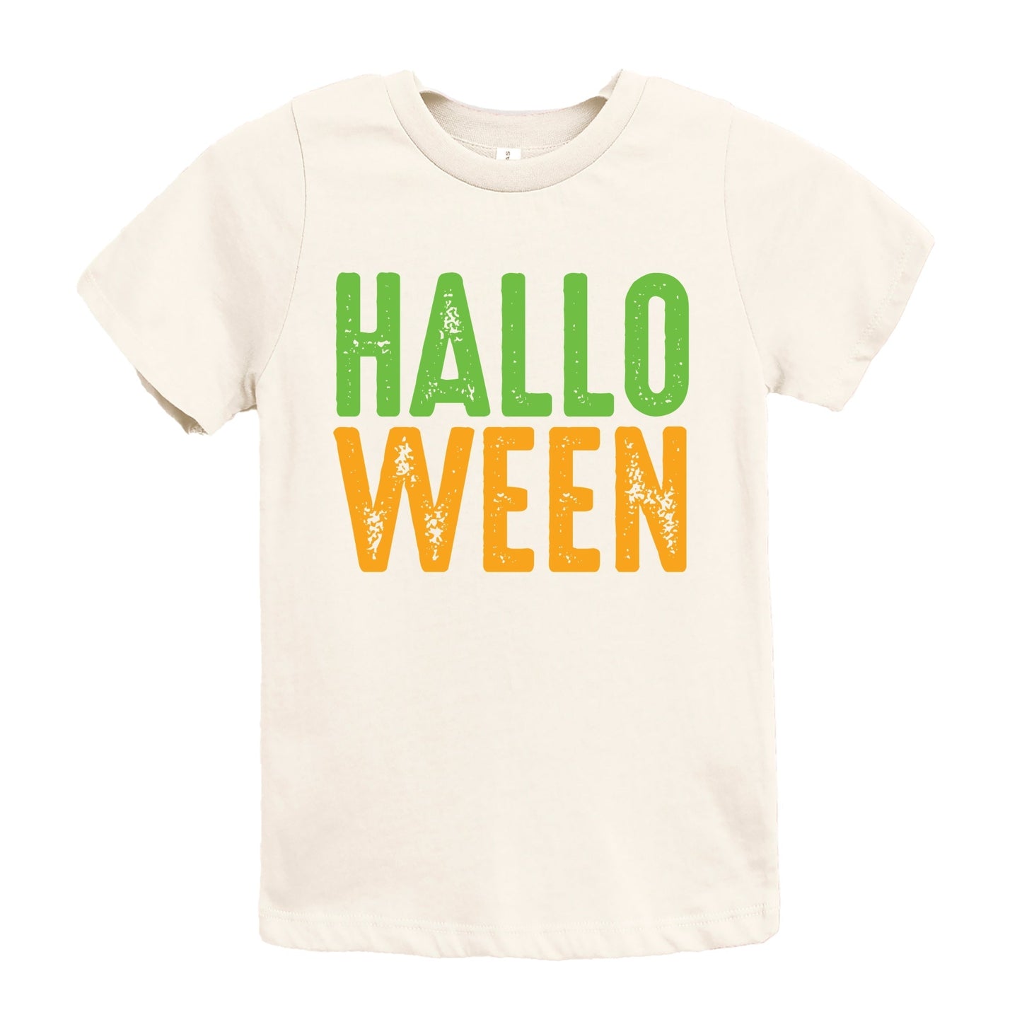 Halloween Bright Distressed - Youth Short Sleeve Graphic T-Shirt and Toddler Short Sleeve Graphic T-Shirt