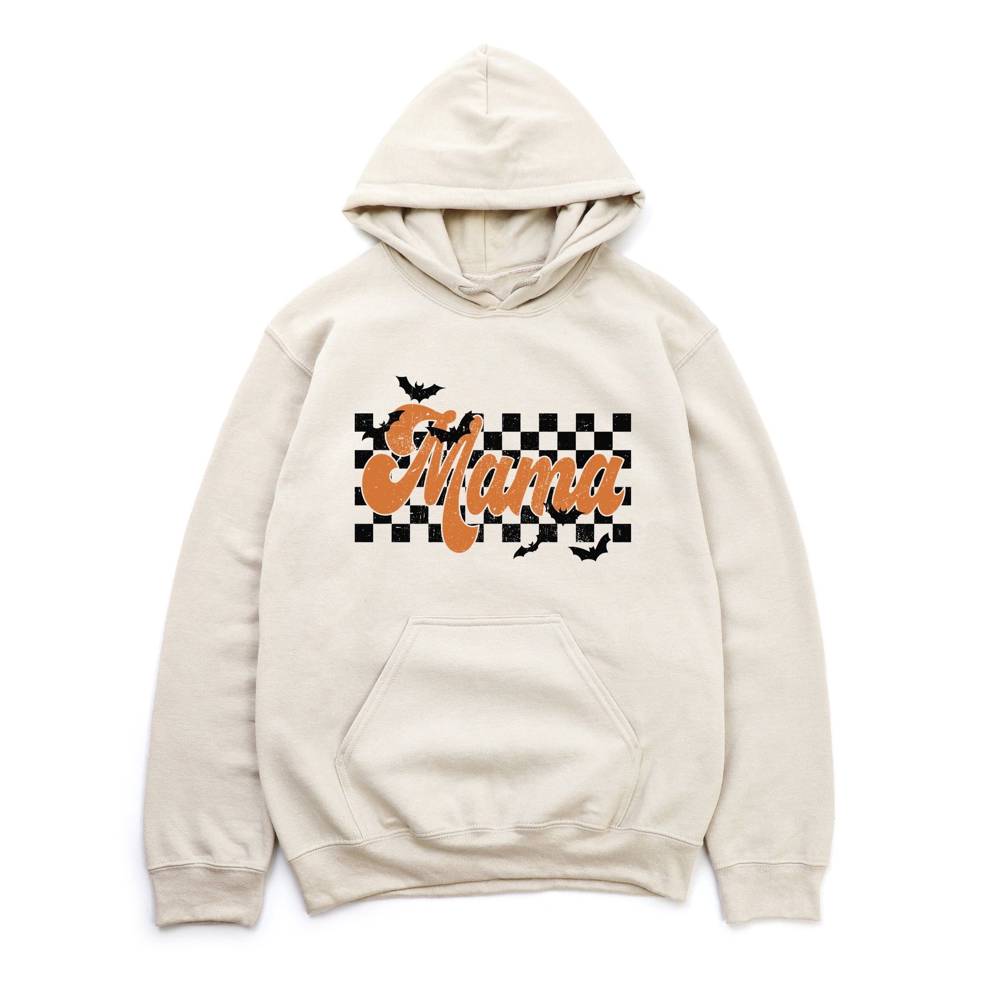 Mama Checkered Bats - Hoodie