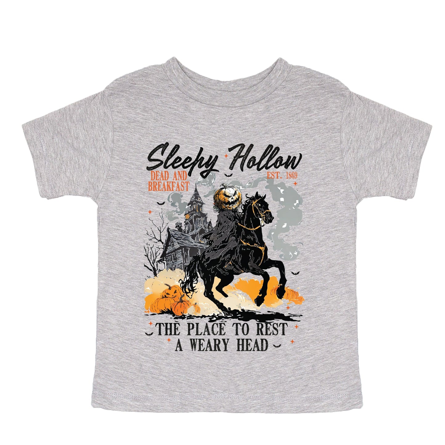 Sleepy Hollow Dead and Breakfast - Toddler Short Sleeve Graphic T-Shirt