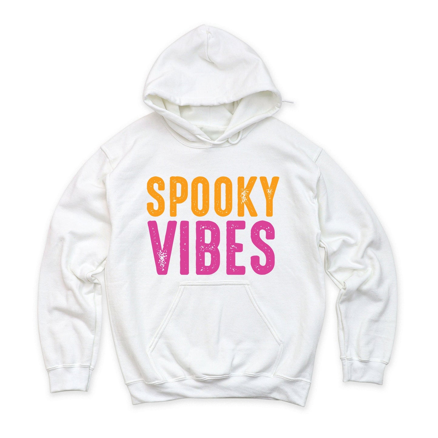 Spooky Vibes Bright Distressed - Women's Graphic Hoodie