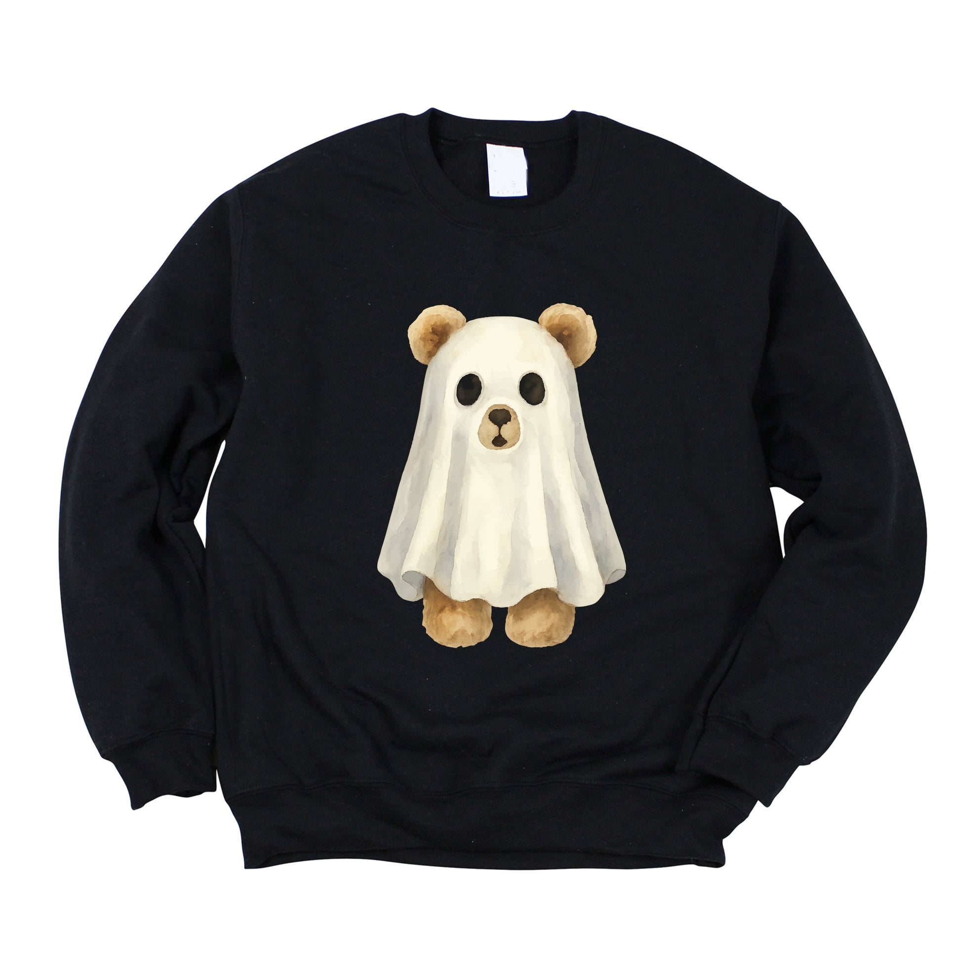 Watercolor Ghost Bear -  Womens Sweatshirt