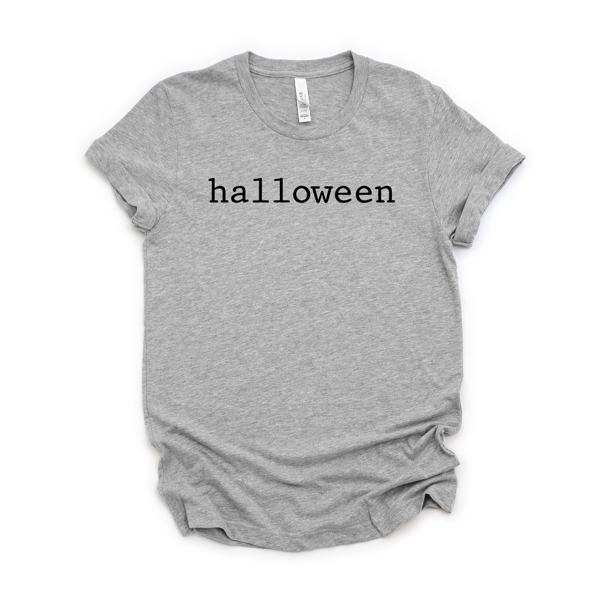 Halloween Typewriter - Women's Short Sleeve Graphic T-Shirt