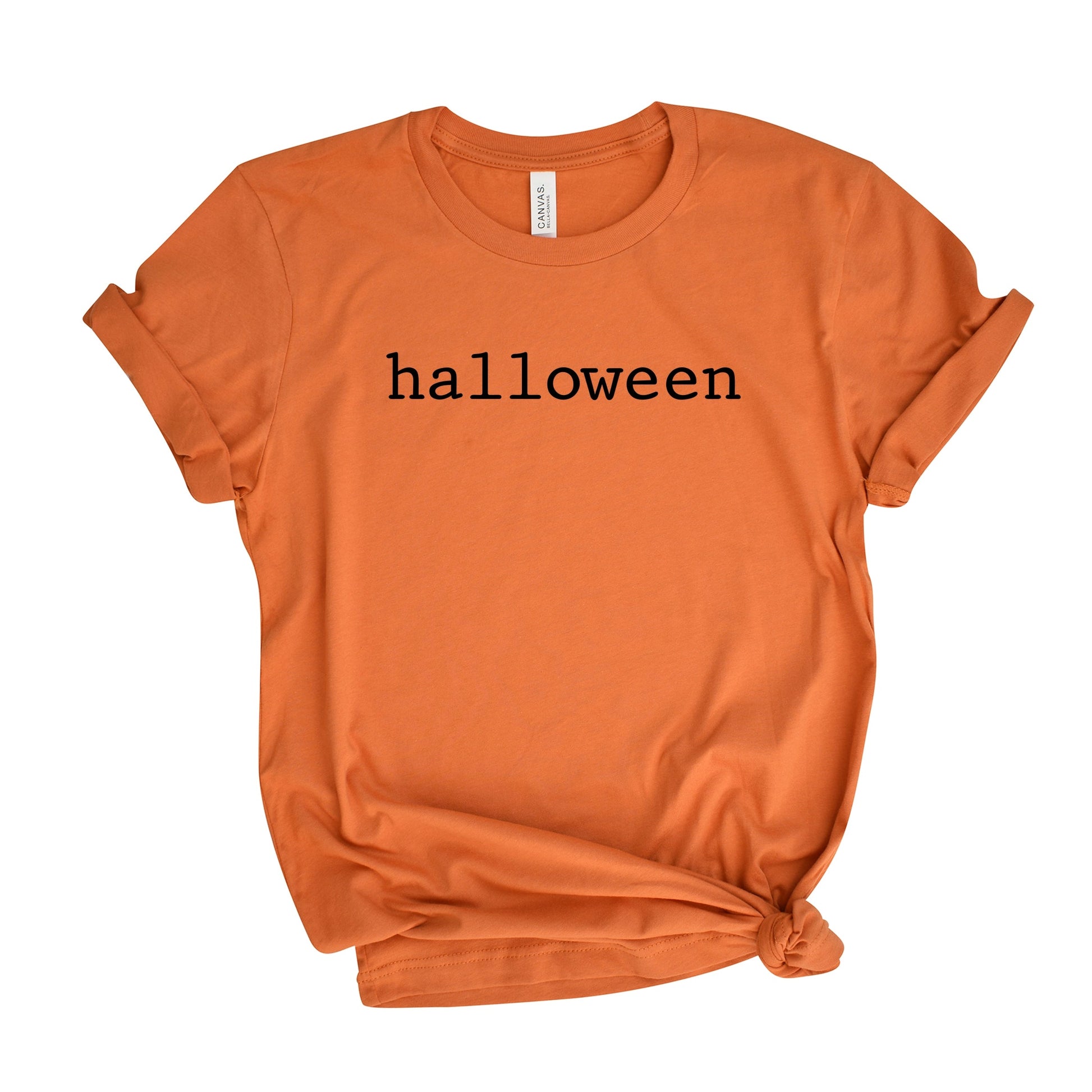 Halloween Typewriter - Women's Short Sleeve Graphic T-Shirt