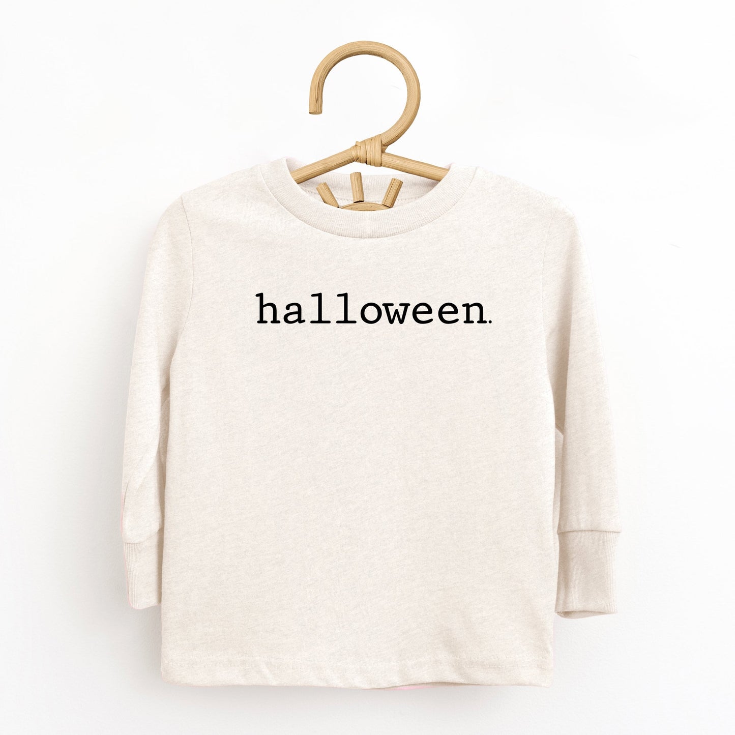 Halloween Typewriter - Toddler Long Sleeve Graphic Tee and Youth Long Sleeve Graphic T-Shirt