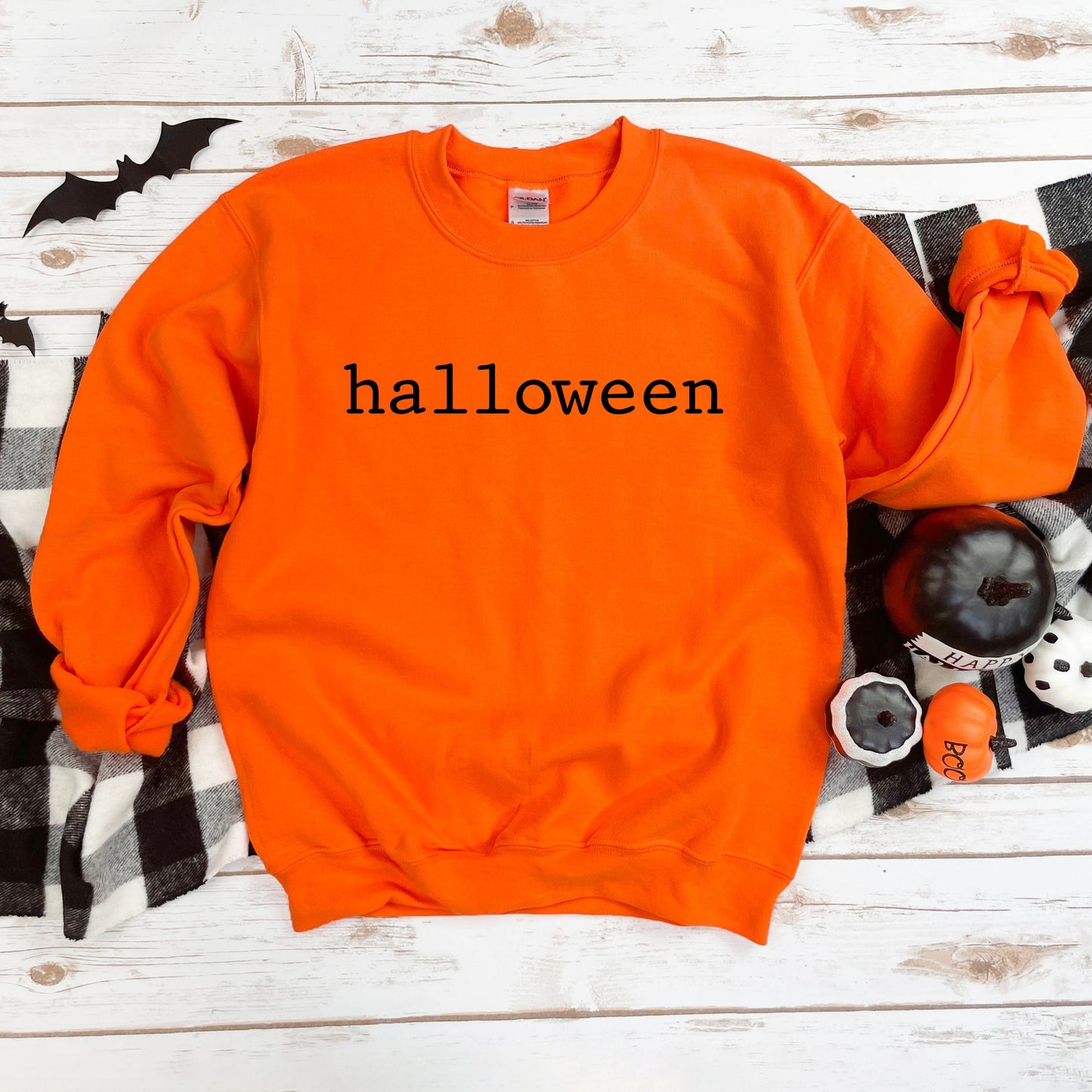 Halloween Typewriter - Women's Graphic Sweatshirt