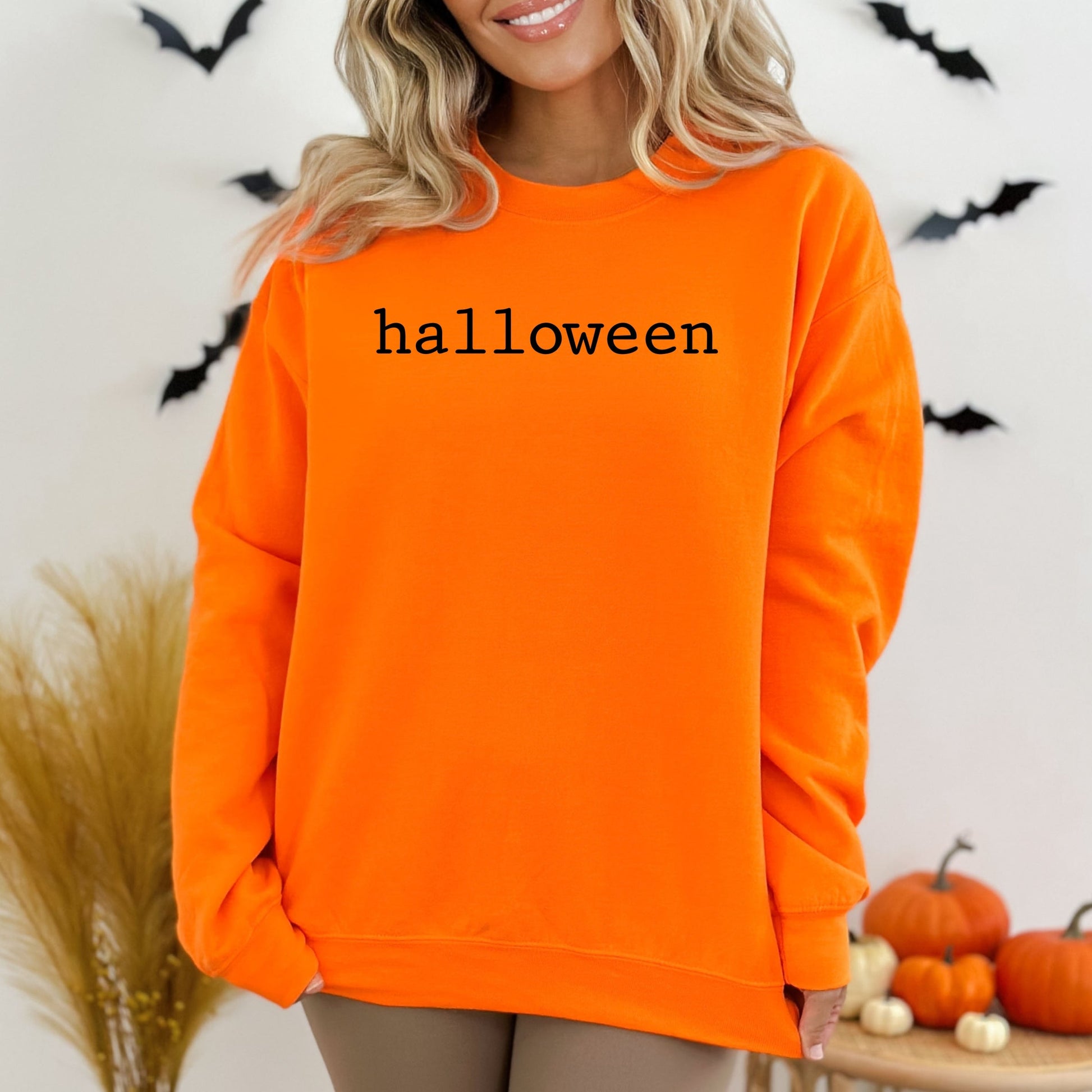 Halloween Typewriter - Women's Graphic Sweatshirt