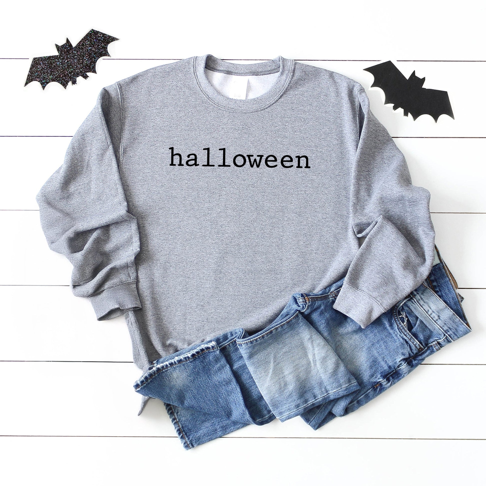 Halloween Typewriter - Women's Graphic Sweatshirt