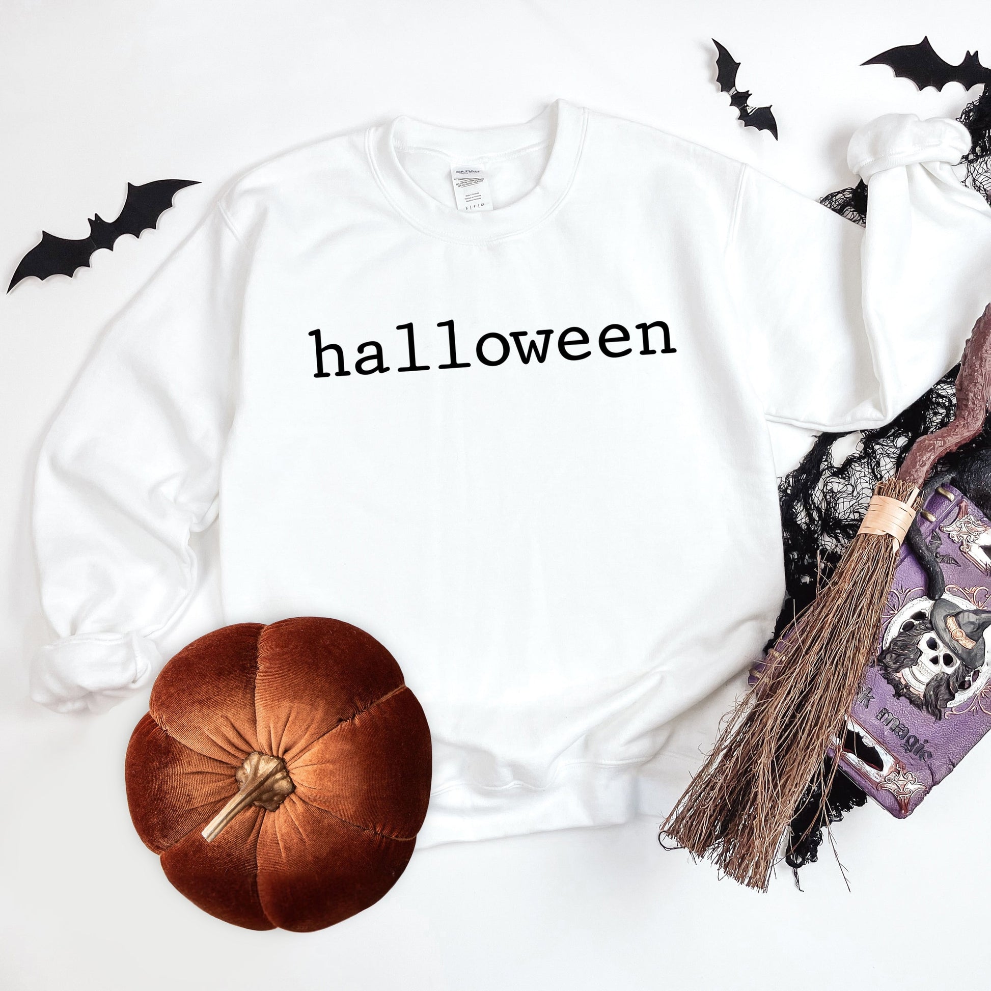 Halloween Typewriter - Women's Graphic Sweatshirt
