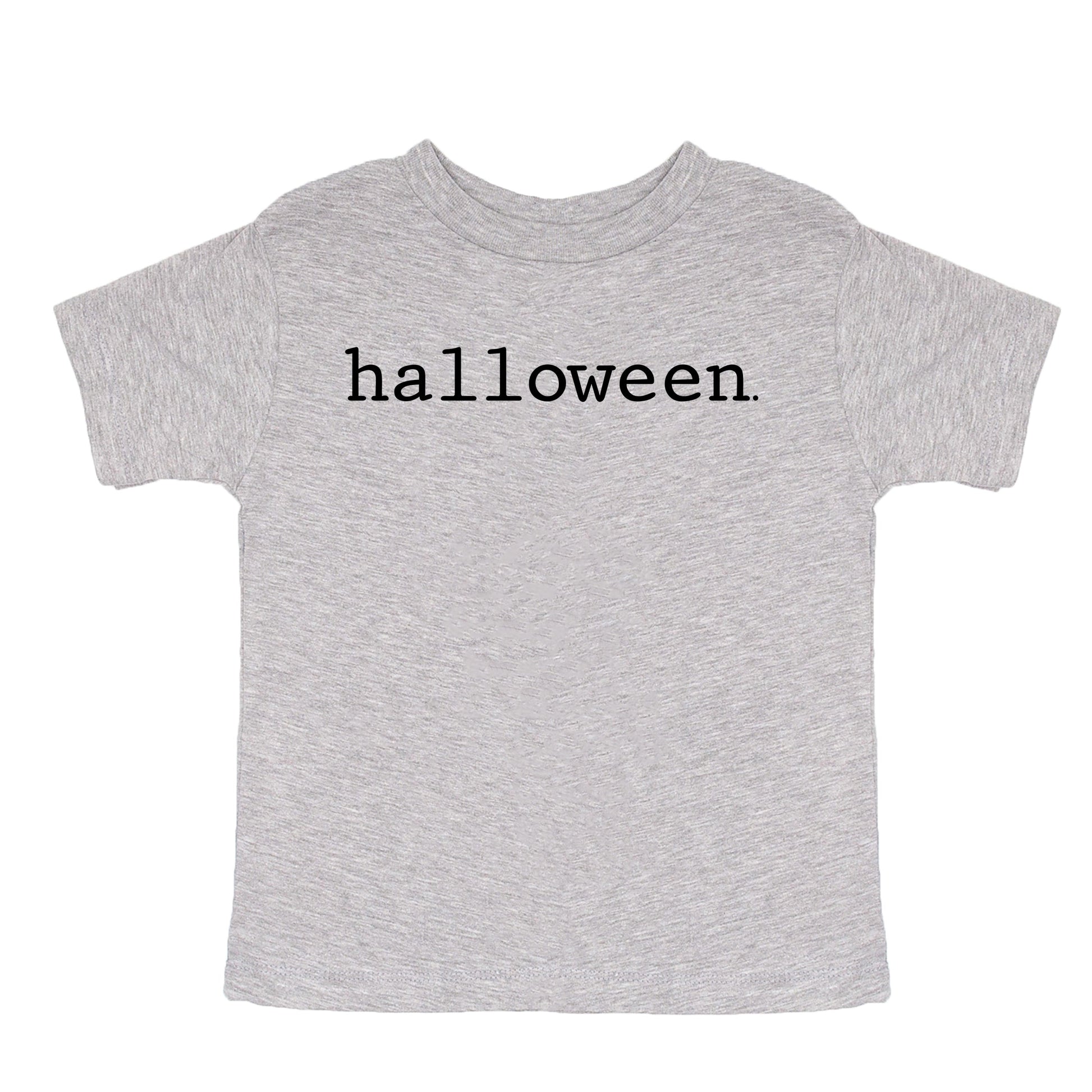 Halloween Typewriter - Youth Short Sleeve Graphic T-Shirt and Toddler Short Sleeve Graphic T-Shirt