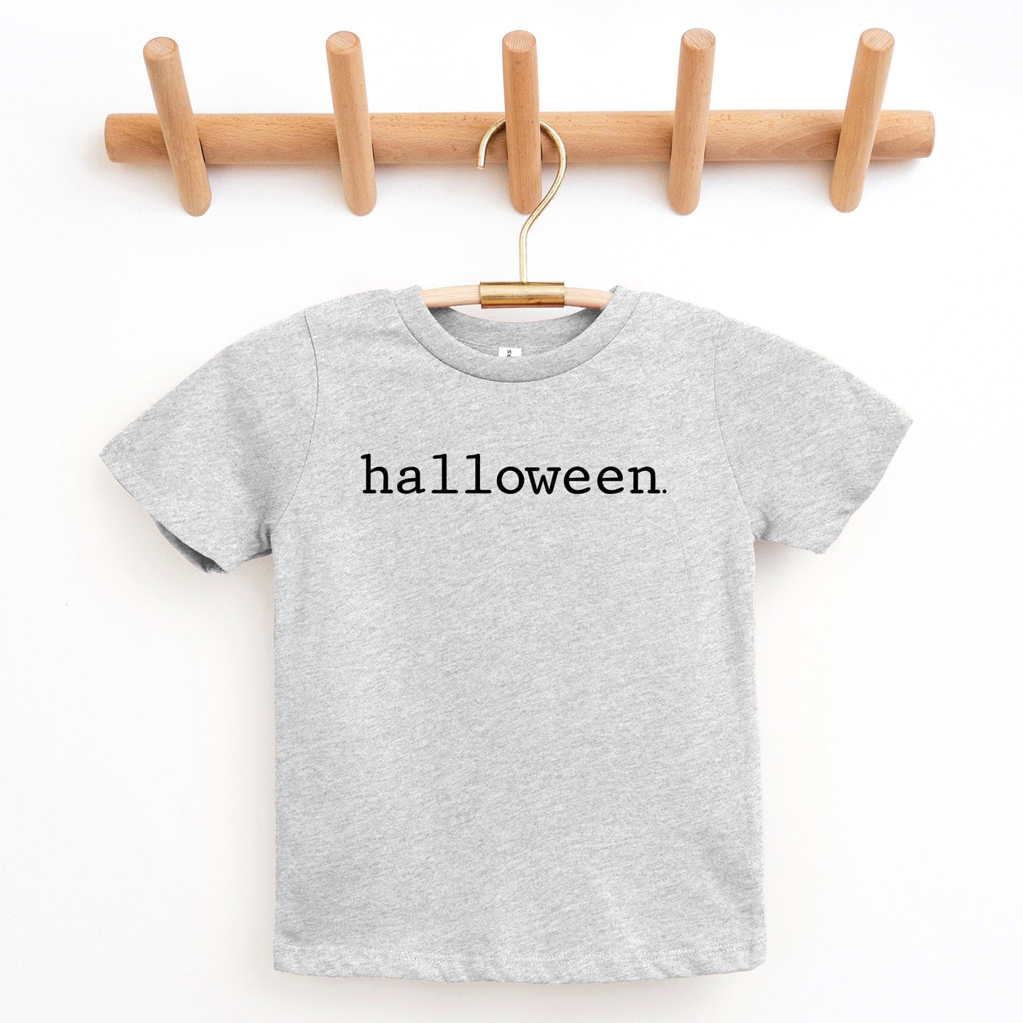 Halloween Typewriter - Youth Short Sleeve Graphic T-Shirt and Toddler Short Sleeve Graphic T-Shirt
