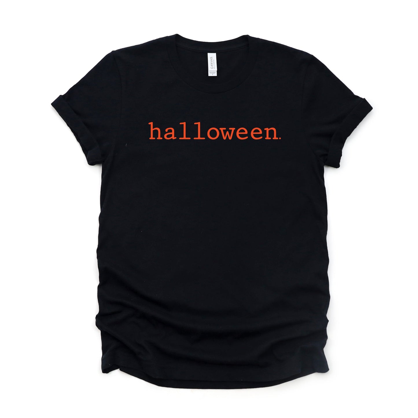 Halloween Typewriter - Women's Short Sleeve Graphic T-Shirt