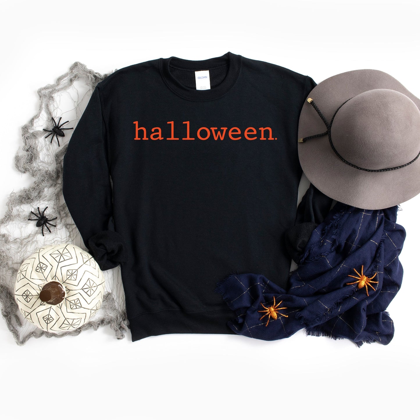 Halloween Typewriter - Women's Graphic Sweatshirt