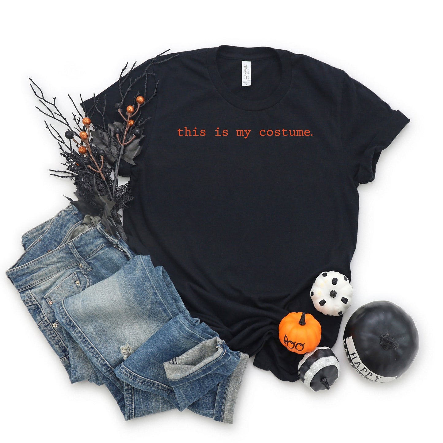 This Is My Costume Typewriter - Women's Short Sleeve Graphic T-Shirt
