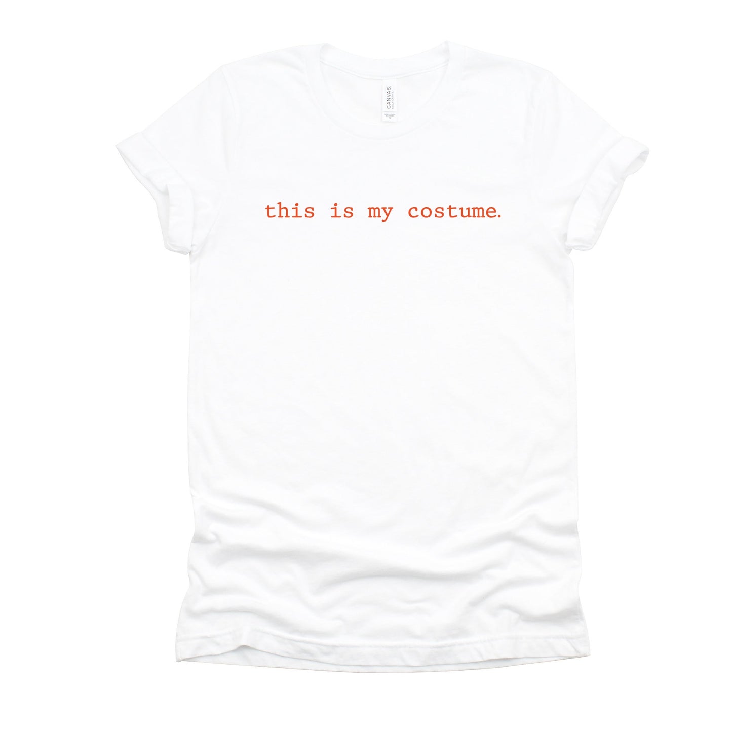 This Is My Costume Typewriter - Women's Short Sleeve Graphic T-Shirt