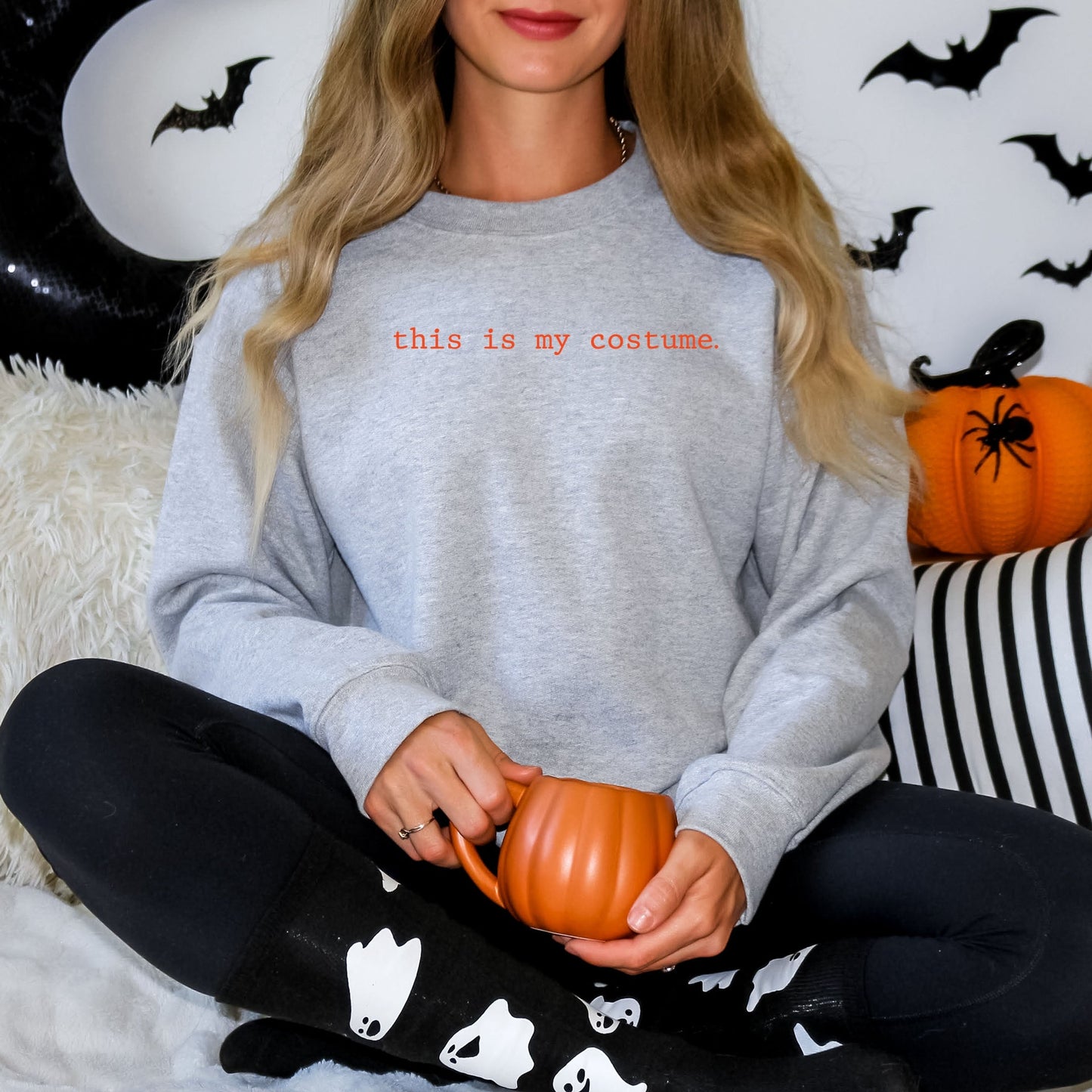 This Is My Costume Typewriter - Women's Graphic Sweatshirt