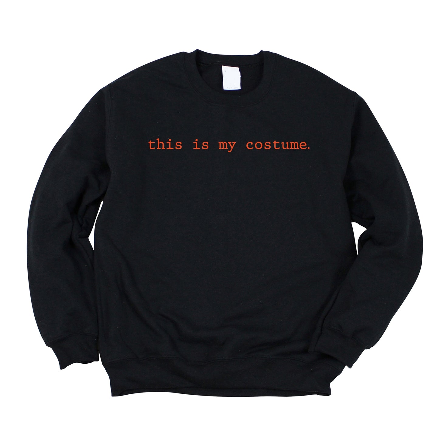 This Is My Costume Typewriter - Women's Graphic Sweatshirt