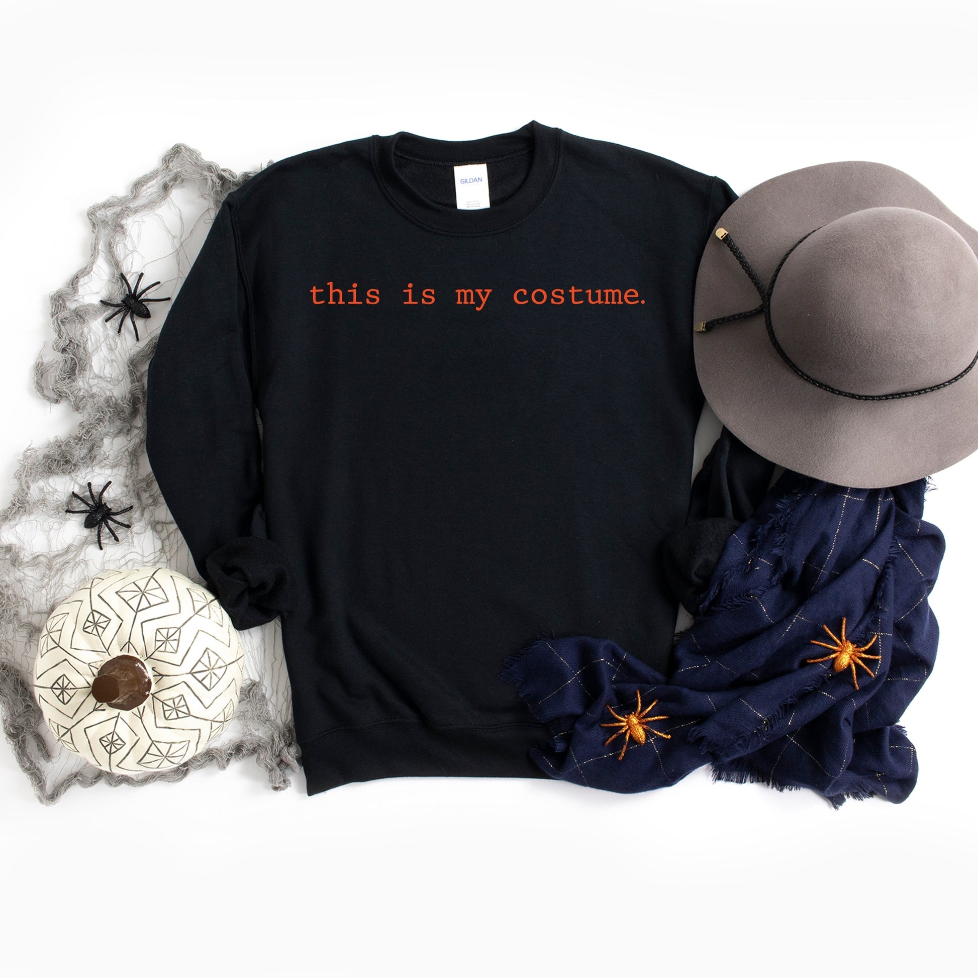 This Is My Costume Typewriter - Women's Graphic Sweatshirt