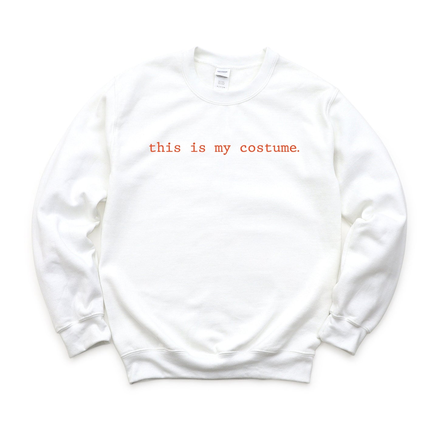 This Is My Costume Typewriter - Women's Graphic Sweatshirt