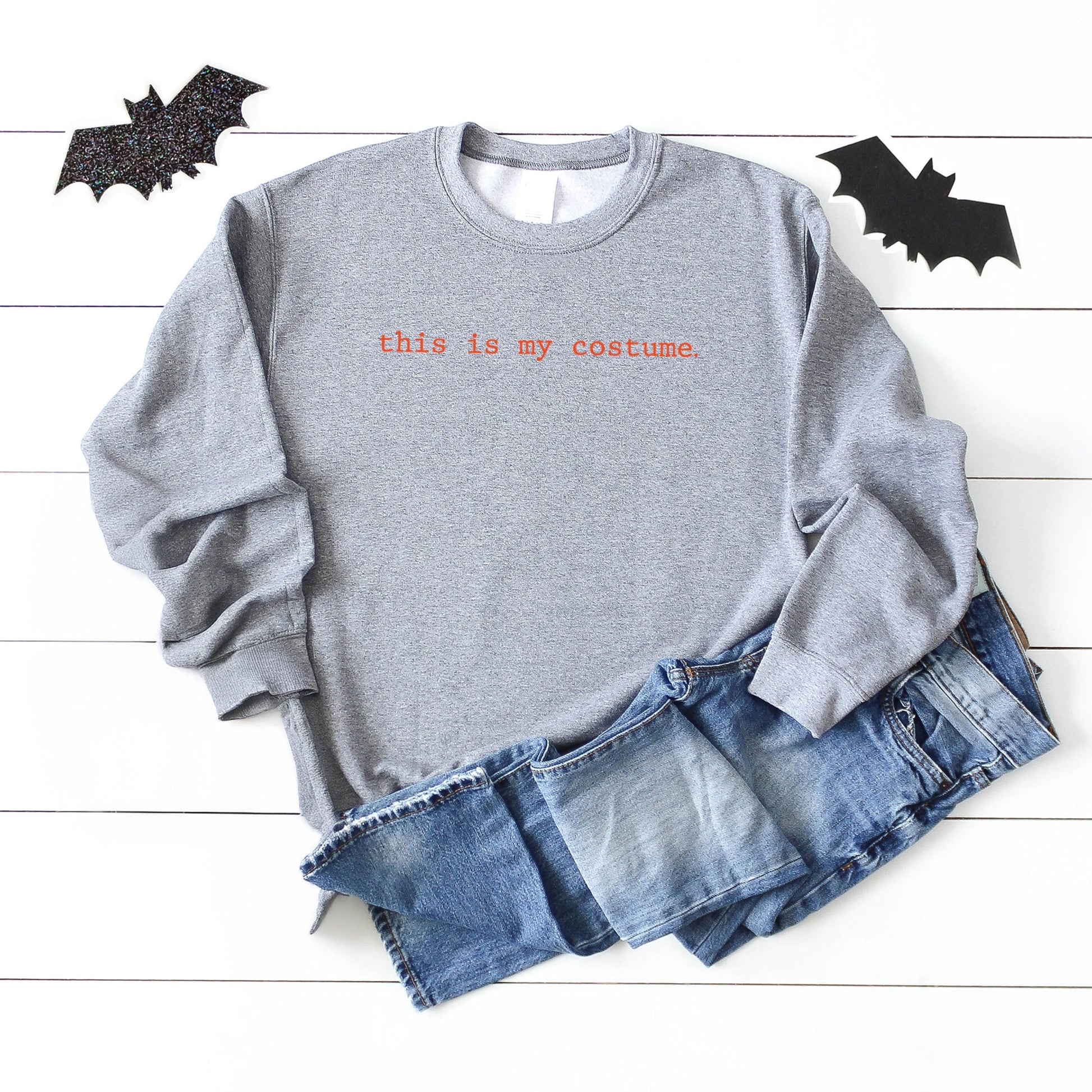 This Is My Costume Typewriter - Women's Graphic Sweatshirt
